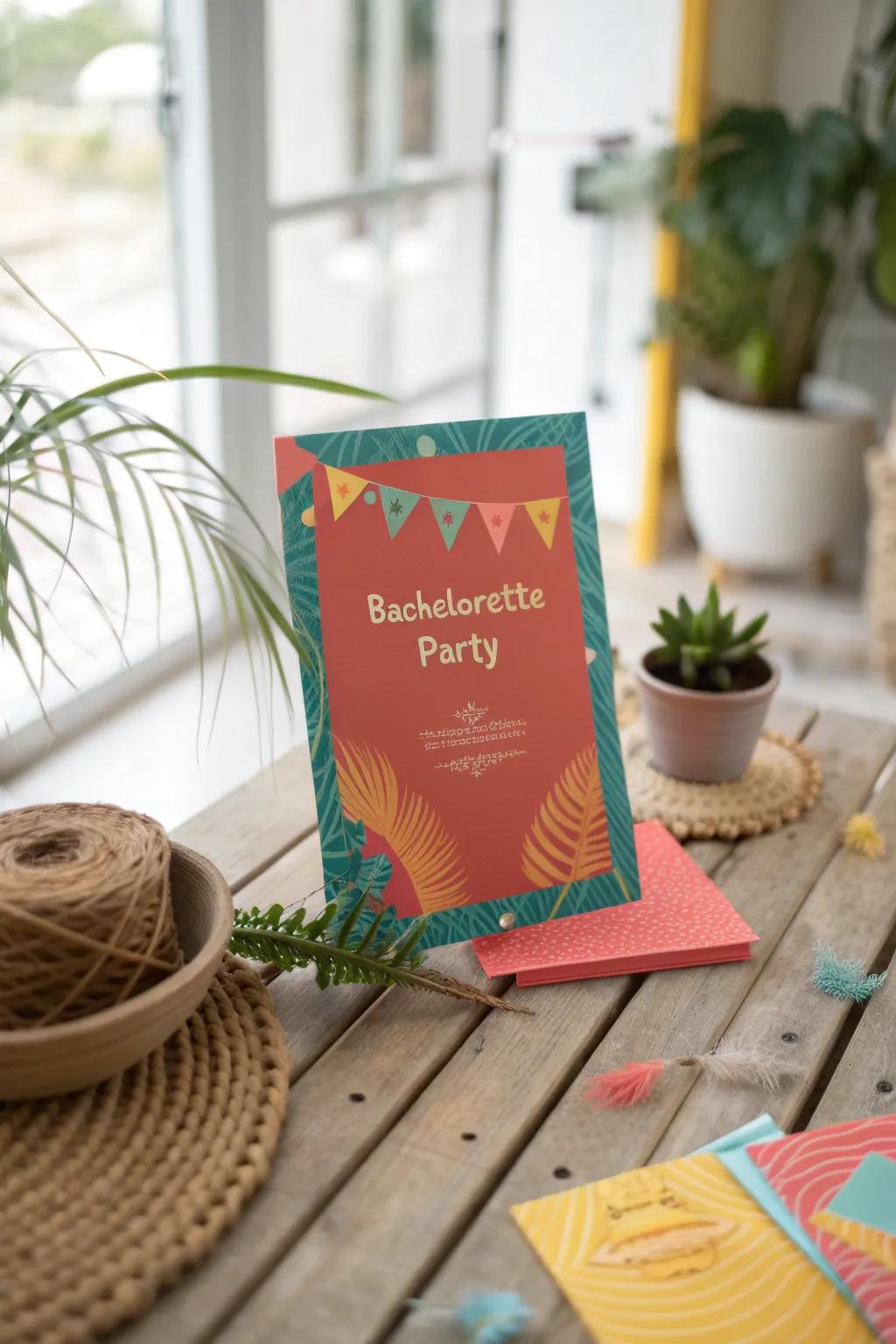 Eco-friendly invitations are a sustainable choice for a conscious celebration.