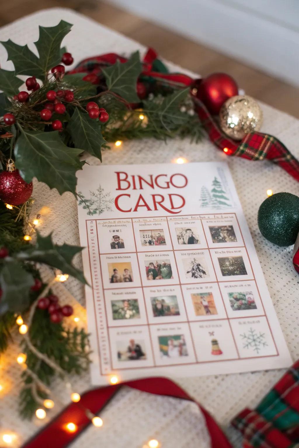 Celebrate your favorite holiday films with movie-themed bingo cards.