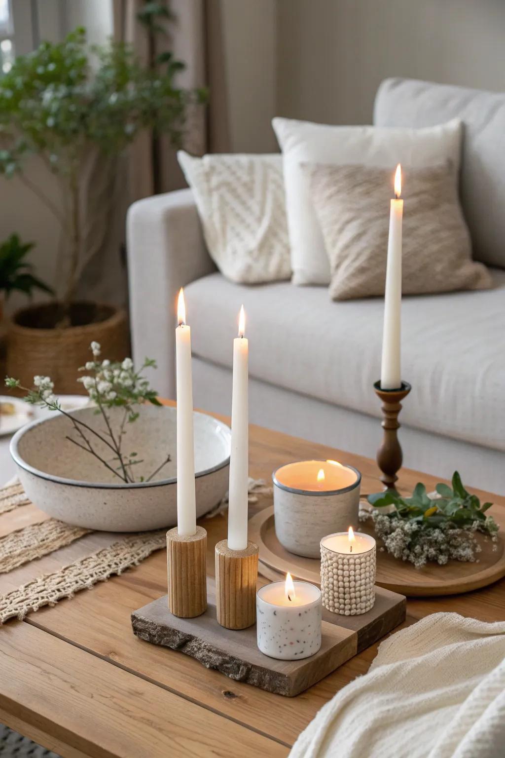 Set the mood with the timeless glow of candlelight. 🕯️ #AmbientLighting #CozyVibes #PartyAtmosphere