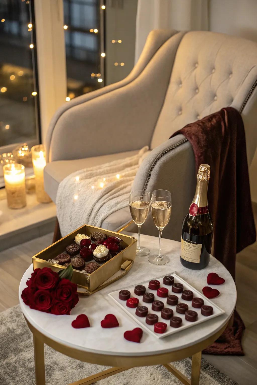 Toast to love with sweet indulgences that make the night even more special.