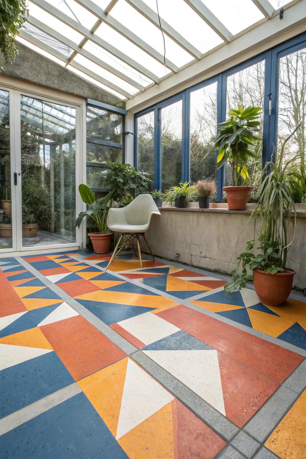 Concrete tiles offer sleek, modern sophistication with an industrial edge.