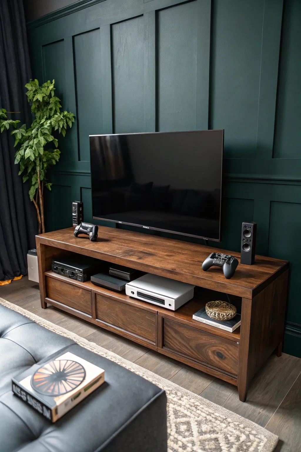 Less is more in this minimalist gaming setup, where simplicity fuels focus and style. #MinimalistDesign #SimpleElegance