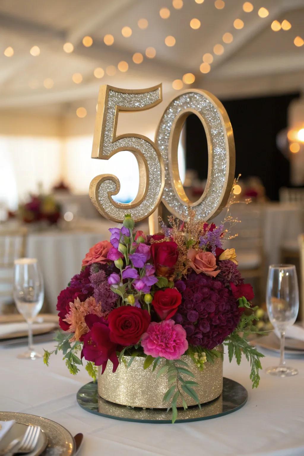 Unleash your creativity with an artistic centerpiece that stands out.