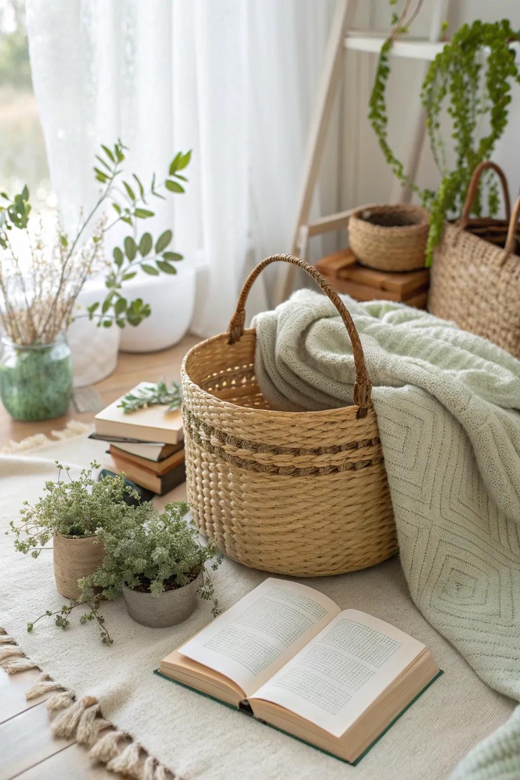 Functional layers create a personalized and inviting display. 🌿📚 #HomeStyling #PersonalTouch