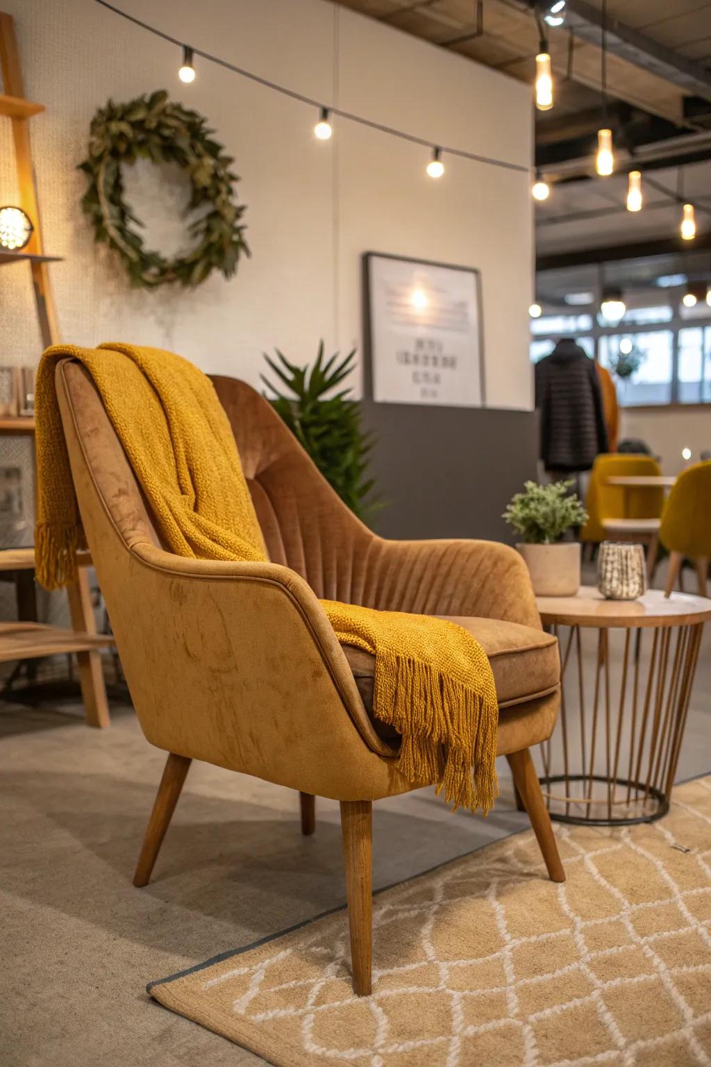 Make a statement with accent chairs that express your unique style.