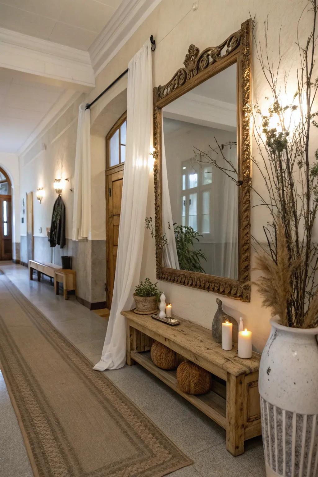 Mirrors reveal hidden worlds, reflecting secrets of the past and future. 🪞 #MysticalMirrors #HauntedReflections