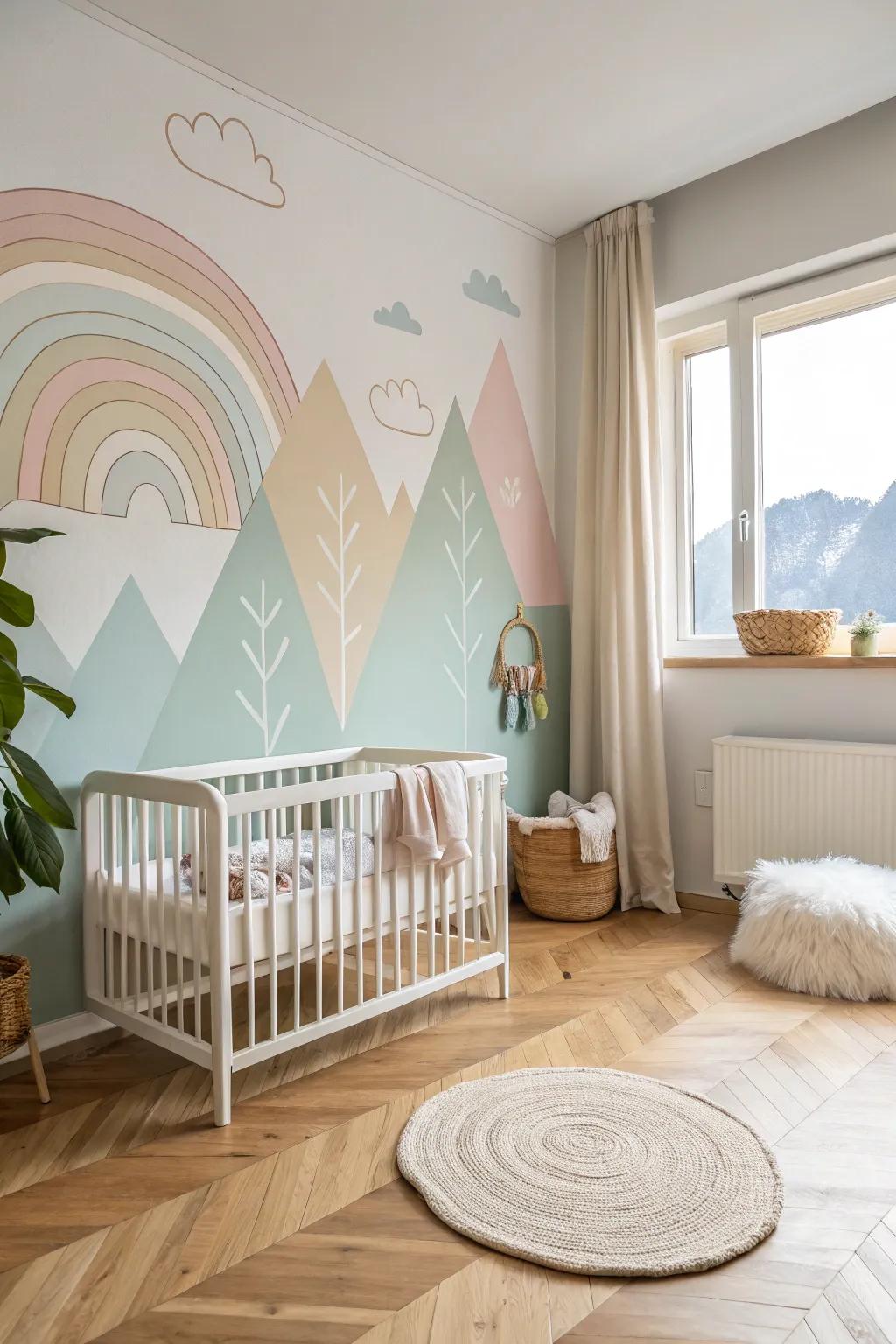 Pastel shades provide a gentle backdrop for relaxation and tranquility. 🌸 #PastelColors #CalmSpaces #KidsDecor
