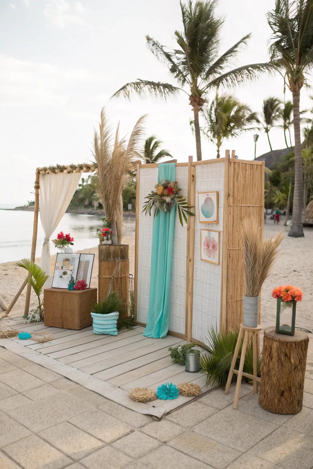 Create lasting memories with a fun and festive photo booth. #PartyFun #PhotoBooth 📸