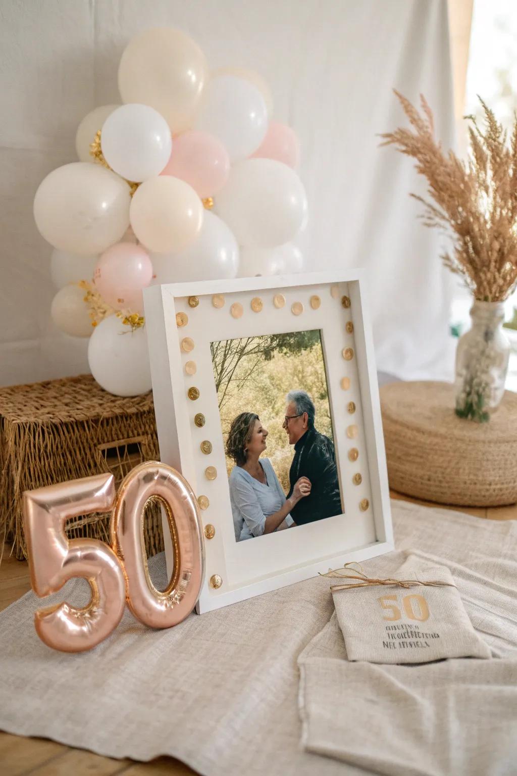 Frame your memories with a balloon photo frame that's all about fun and festivity. 🎈 #MemorableMoments #PartyPics