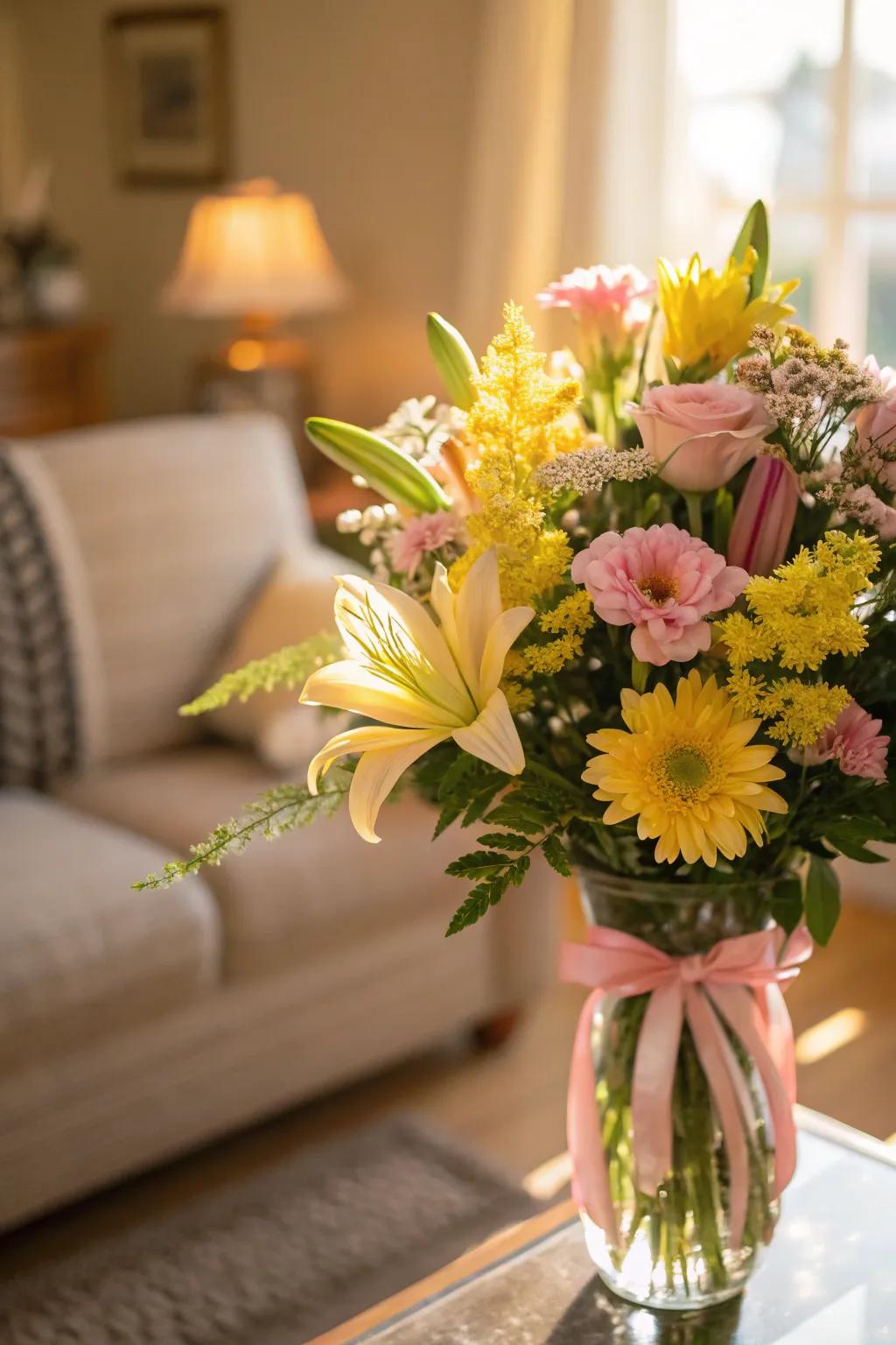 A personalized bouquet is a heartfelt gesture that shows how much you care. 💐 #PersonalTouch #BirthdayFlowers