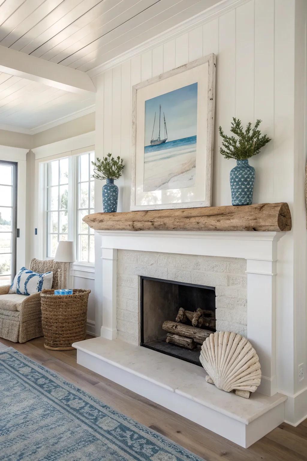 Simplicity is key to a serene and inviting coastal space. 🌿 #SimpleLiving #CoastalDesign