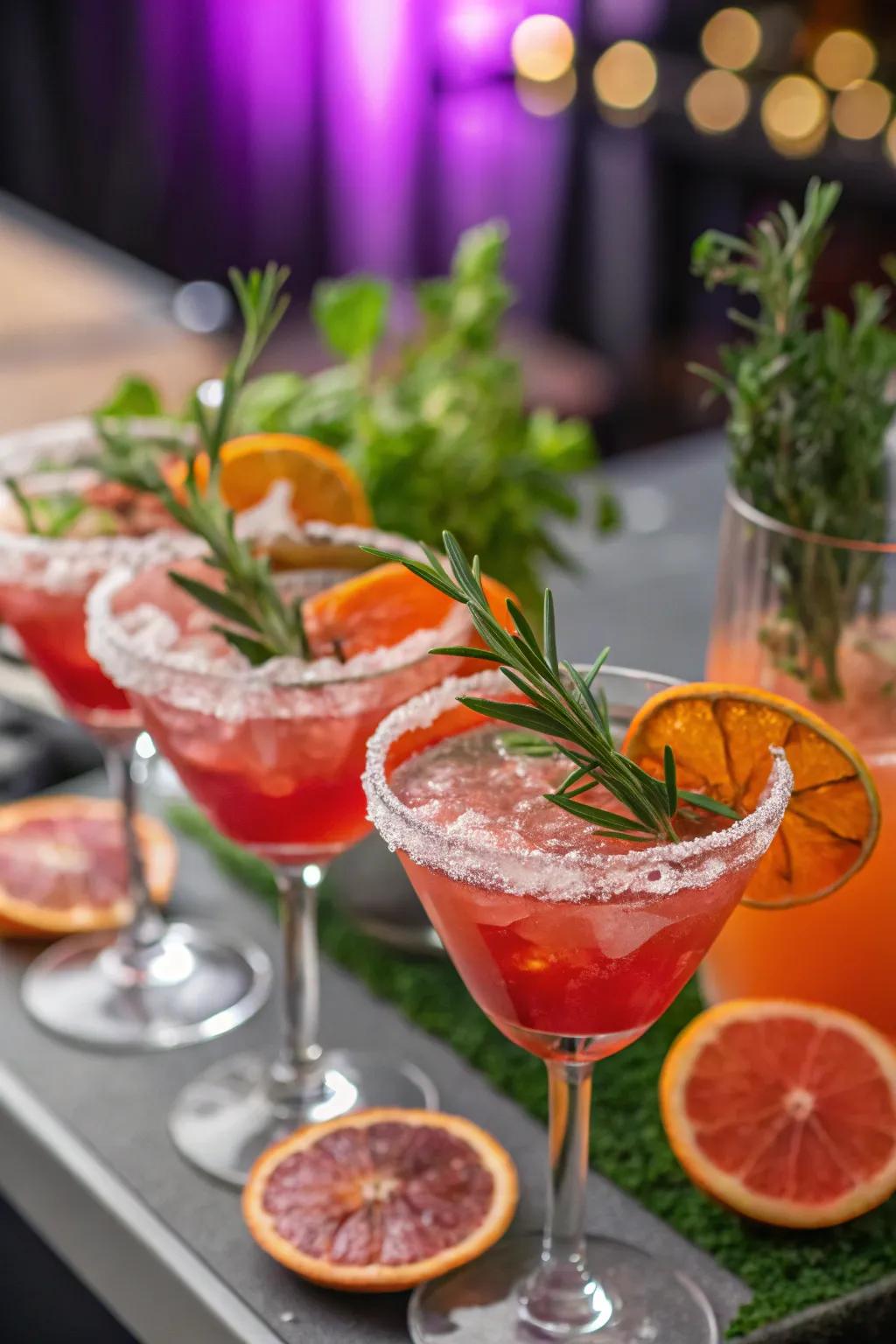 Add a touch of elegance with beautifully garnished cocktails. 🍸 #GarnishGoals #CocktailArt #DrinkInspiration