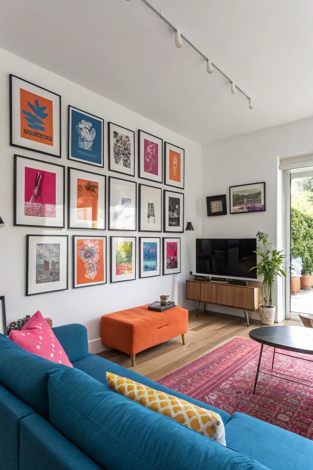 Keep your decor fresh and dynamic with magnetic frames that allow for easy updates. 🔄 #MagneticFrames #DynamicDecor