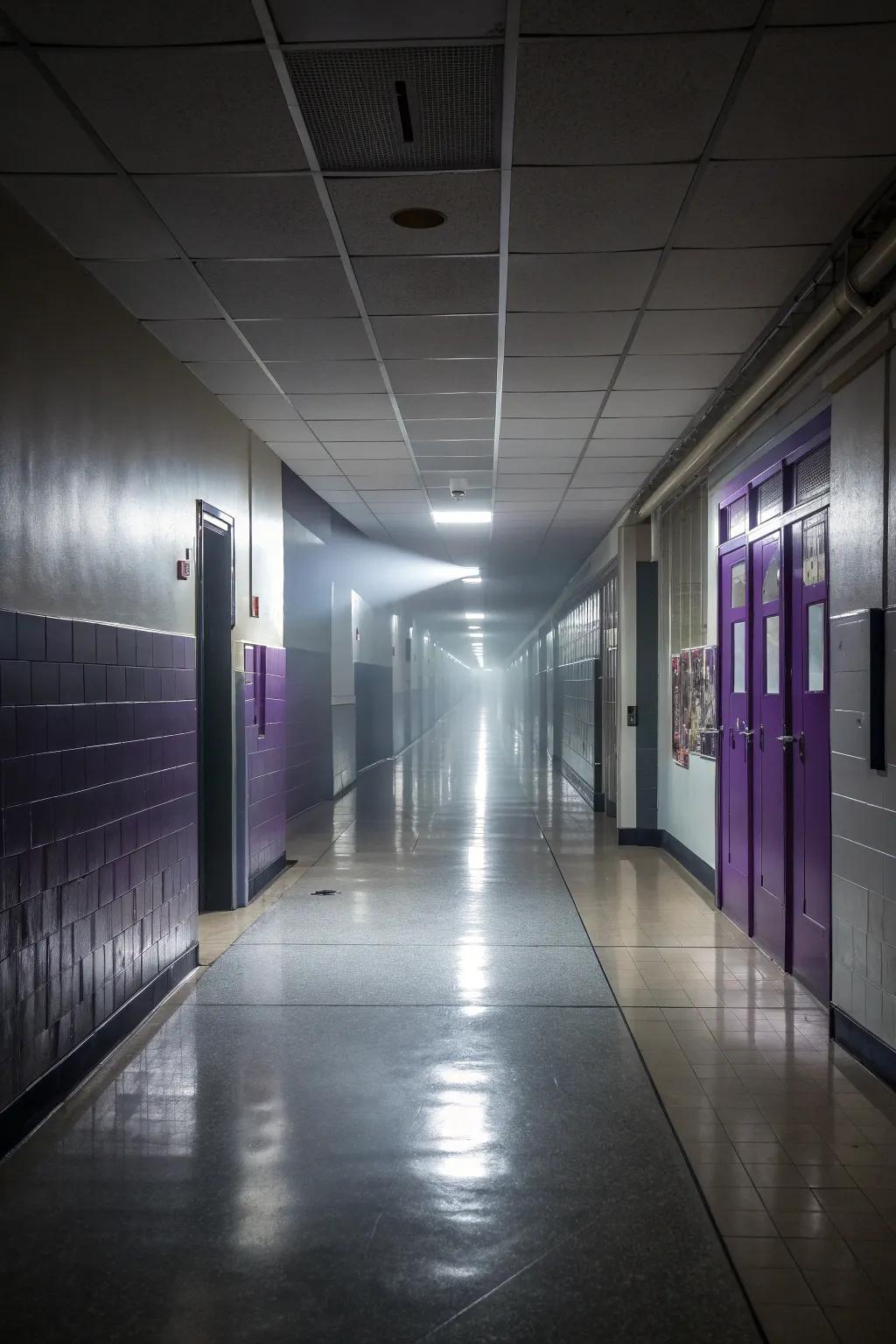 Step through the mist, where every footfall echoes in a world shrouded in mystery.