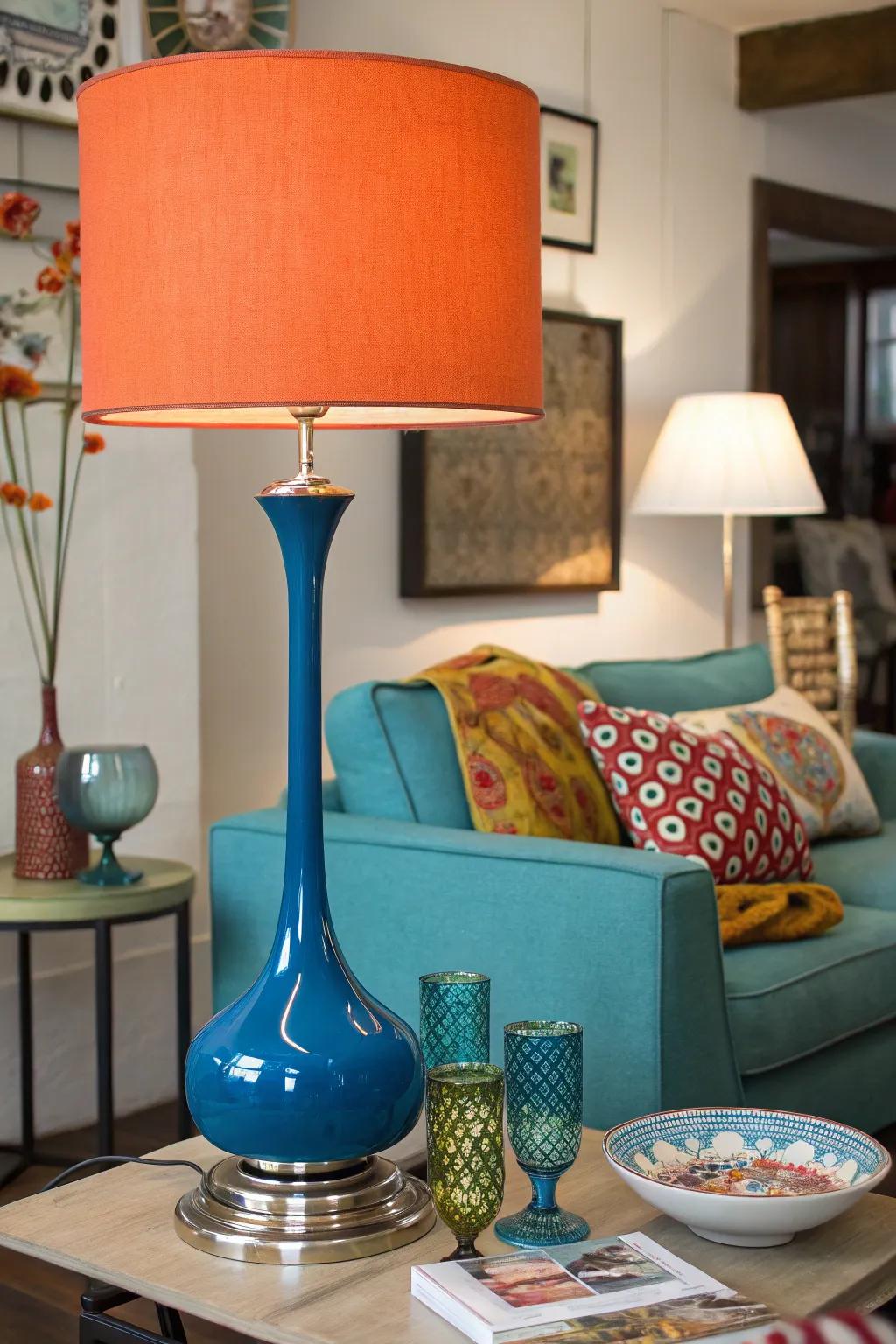 Set the mood with cozy, inviting accent lighting.