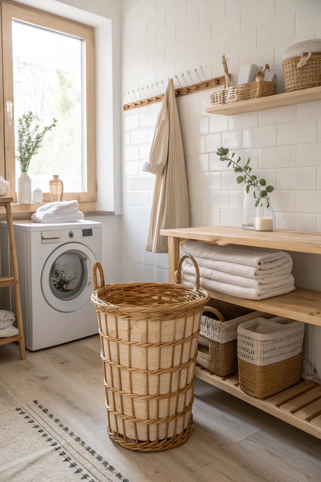 Achieve timeless appeal with the perfect blend of neutrals and natural textures.