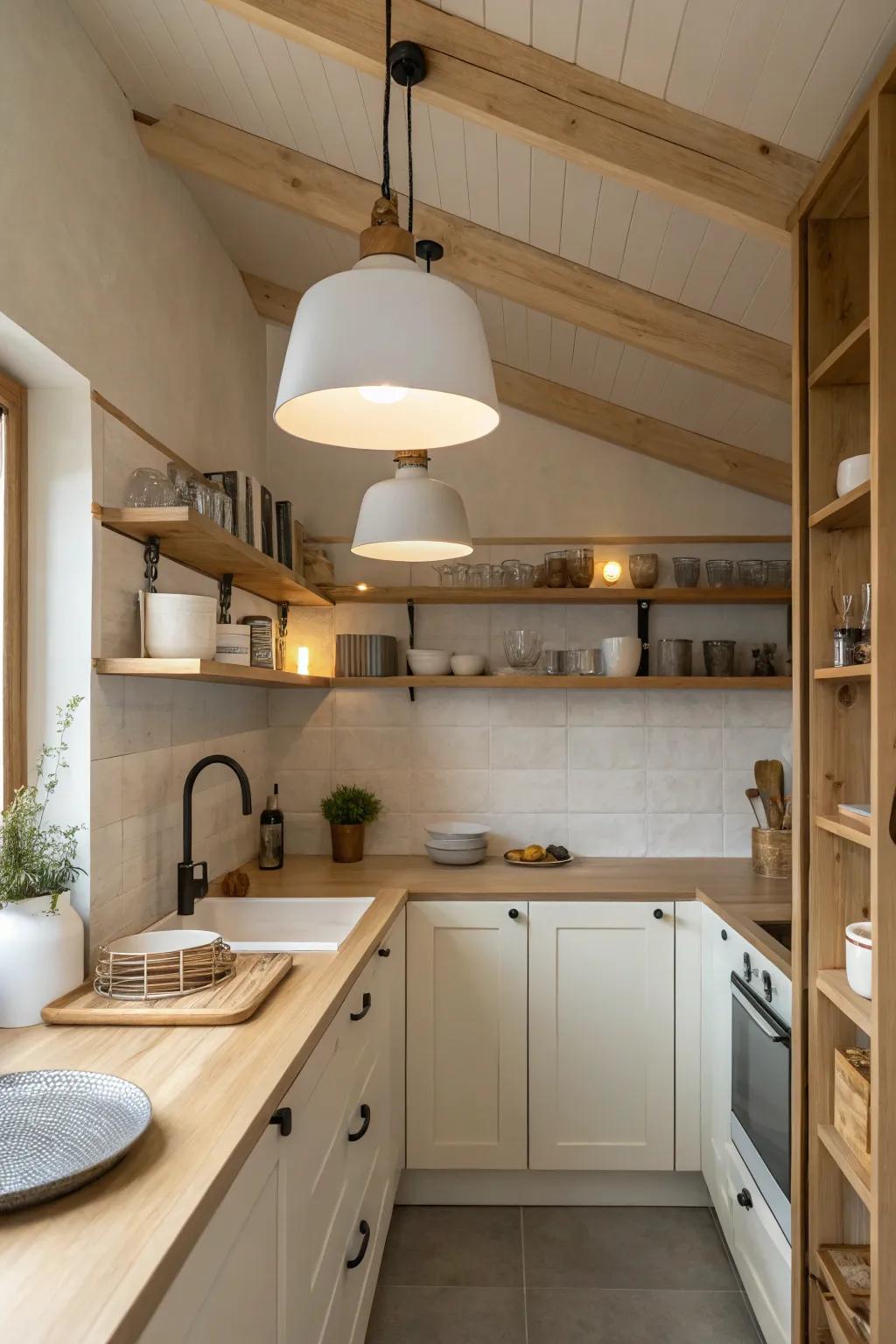 Smart lighting brings ultimate convenience and customization to your kitchen.