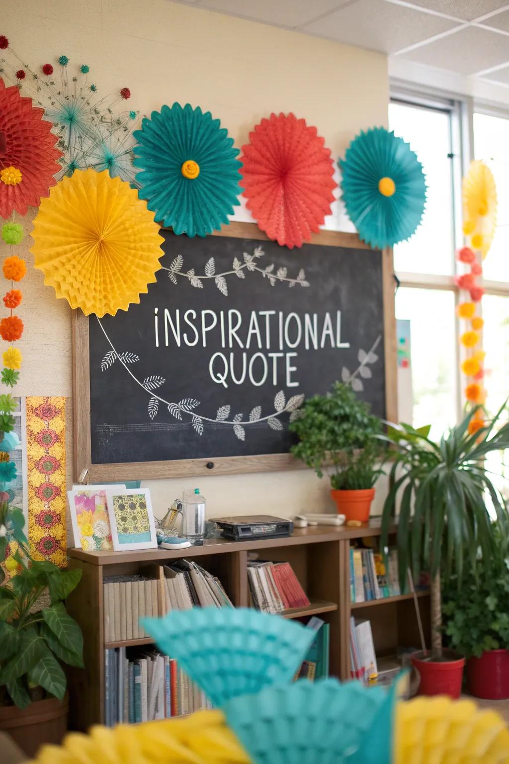 Start each week with an inspirational quote that sparks conversation and positivity. ✨ #Inspiration #ClassroomQuotes