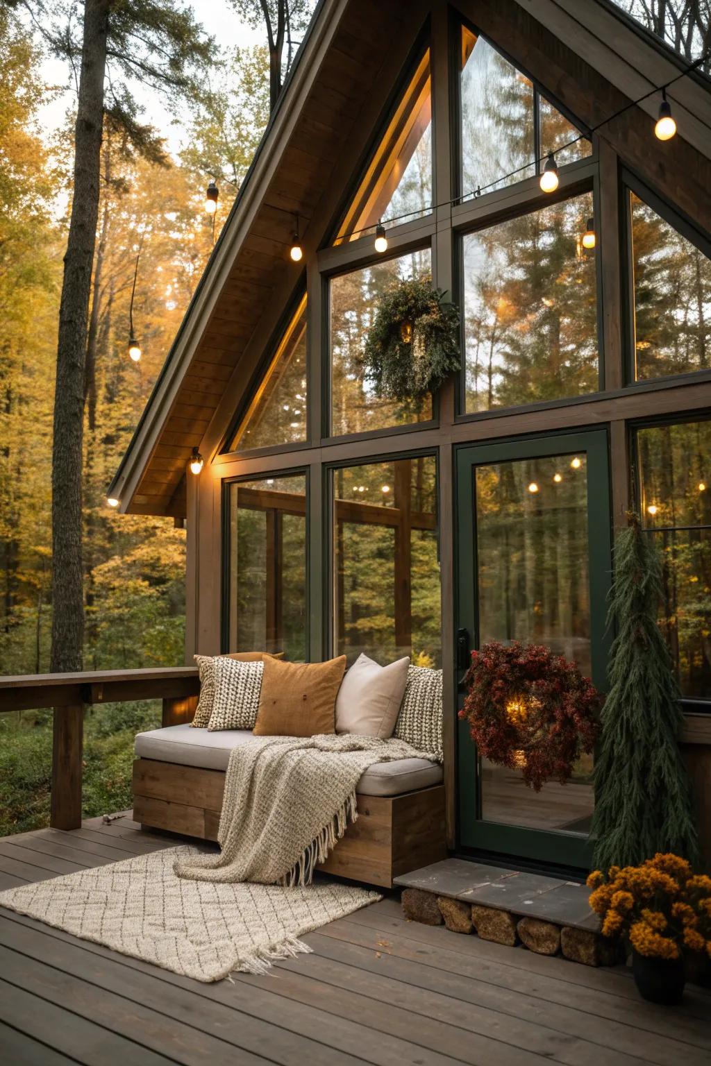 Let your cabin blend seamlessly with every season.