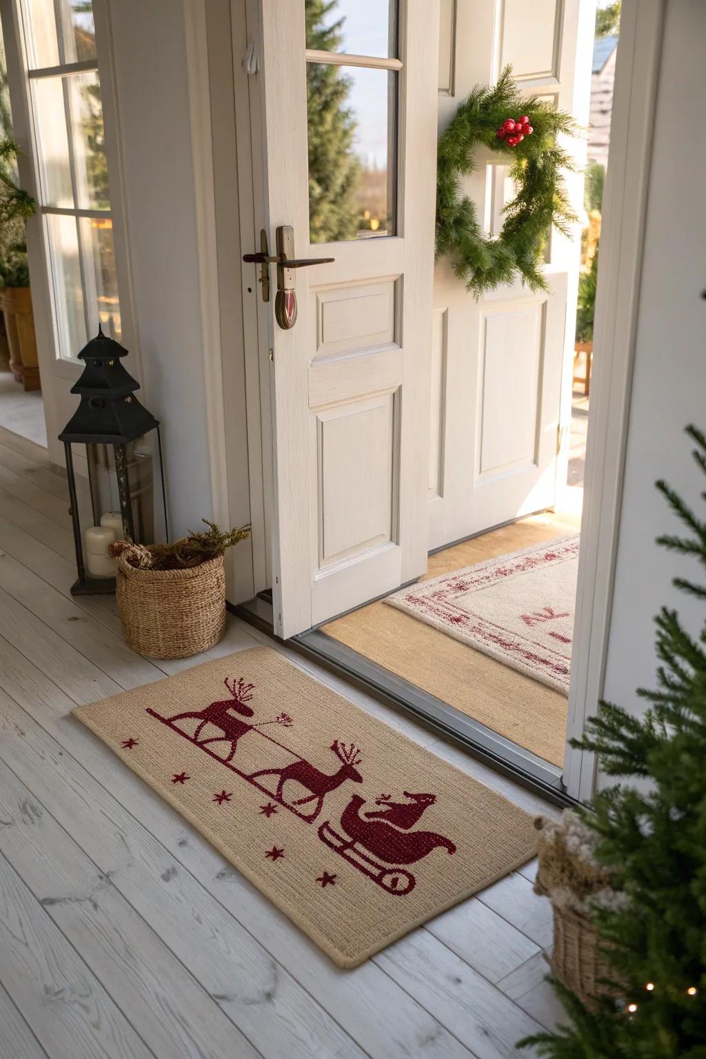 Park Santa’s sleigh right at your doorstep for a magical touch that thrills guests of all ages. 🎅🛷 #SantaMagic