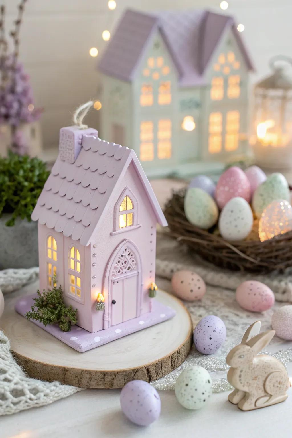 Create an enchanting Easter village that brings whimsical magic to your celebrations.