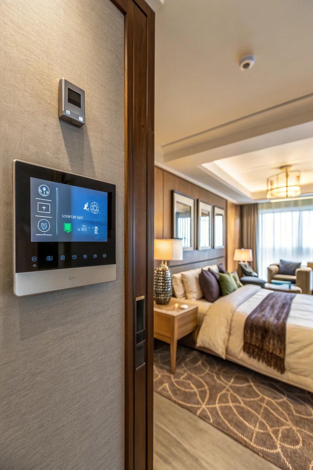 Elevate comfort with intuitive smart technology integration.