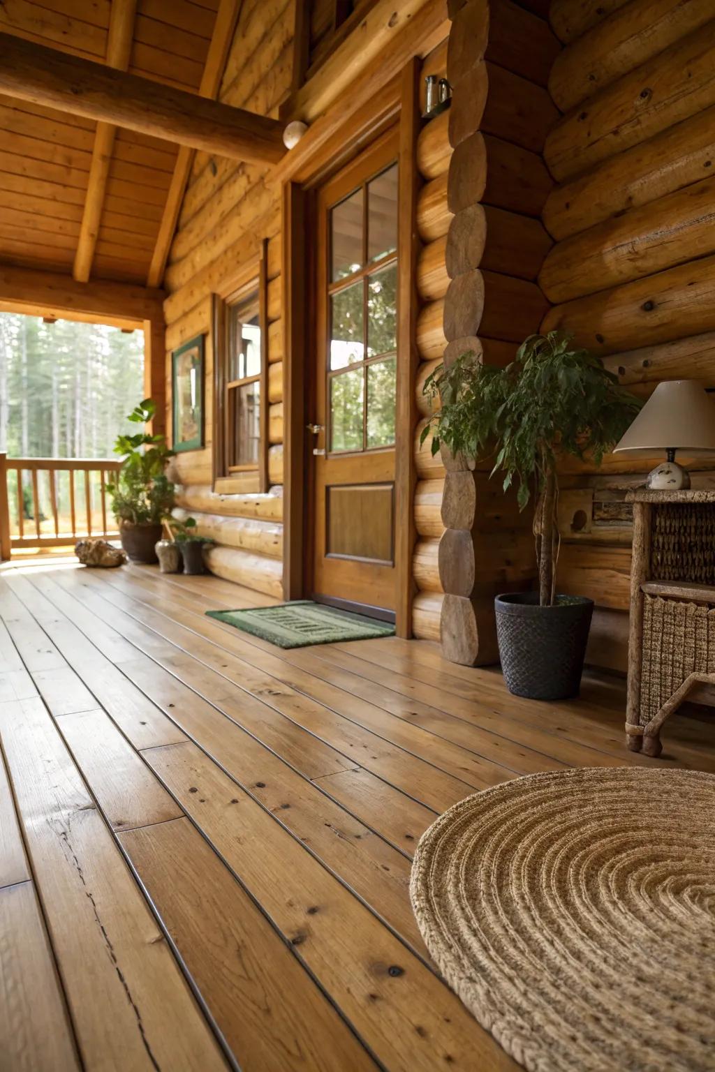 Eco-friendly bamboo floors are both beautiful and sustainable. 🌿 #EcoFriendly #SustainableDesign