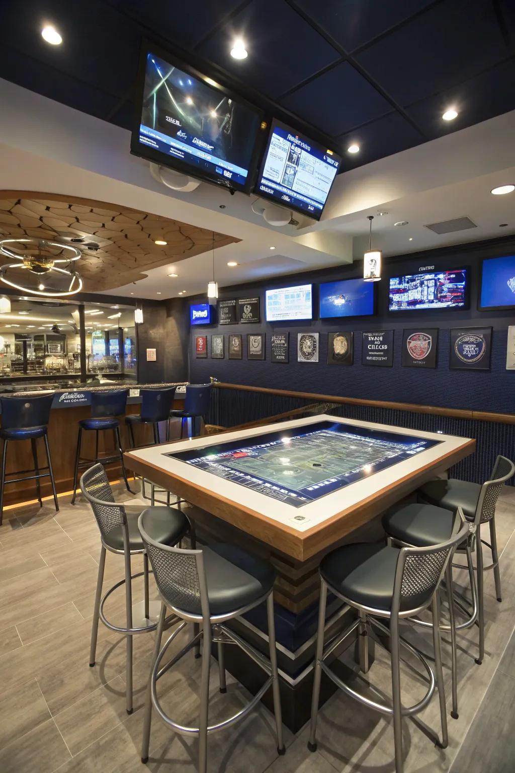 Keep patrons engaged with interactive game elements that offer a unique immersive experience.