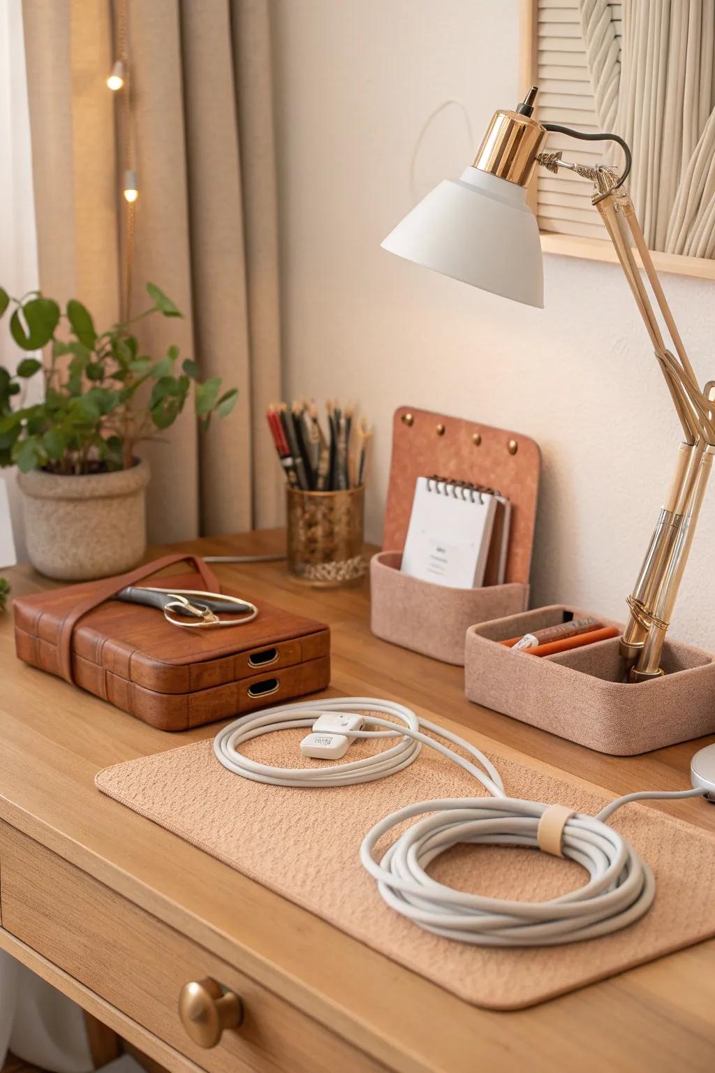 Tame the tech chaos with smart cable management solutions.