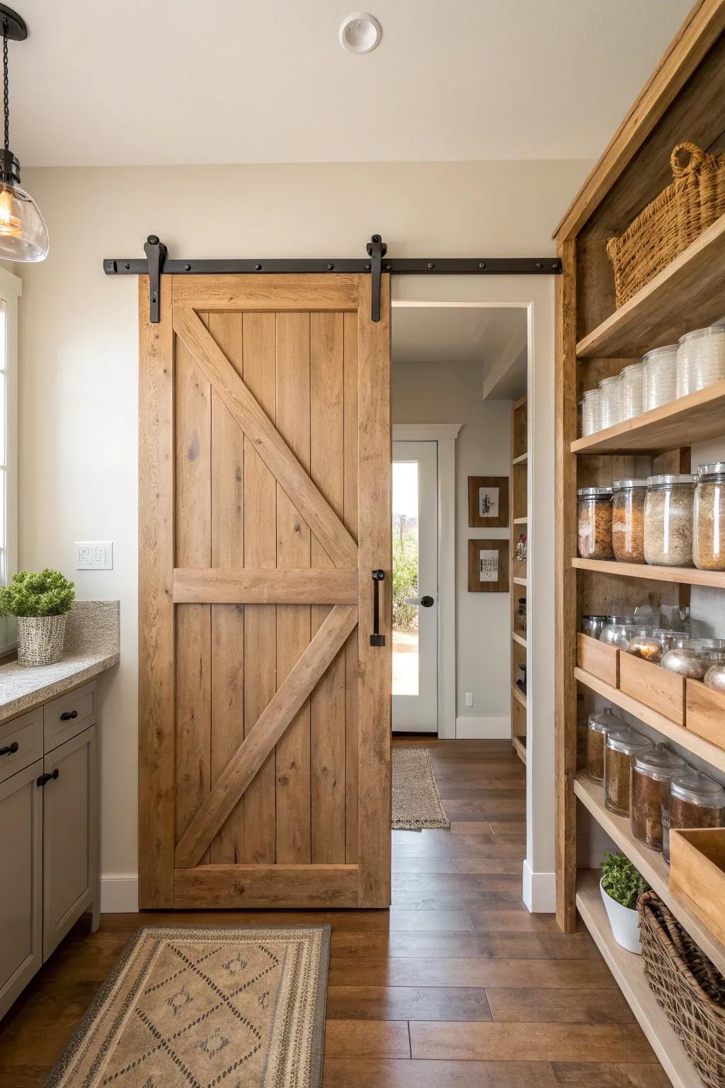 Mixed materials create a masterpiece of design, adding unique depth to your kitchen.