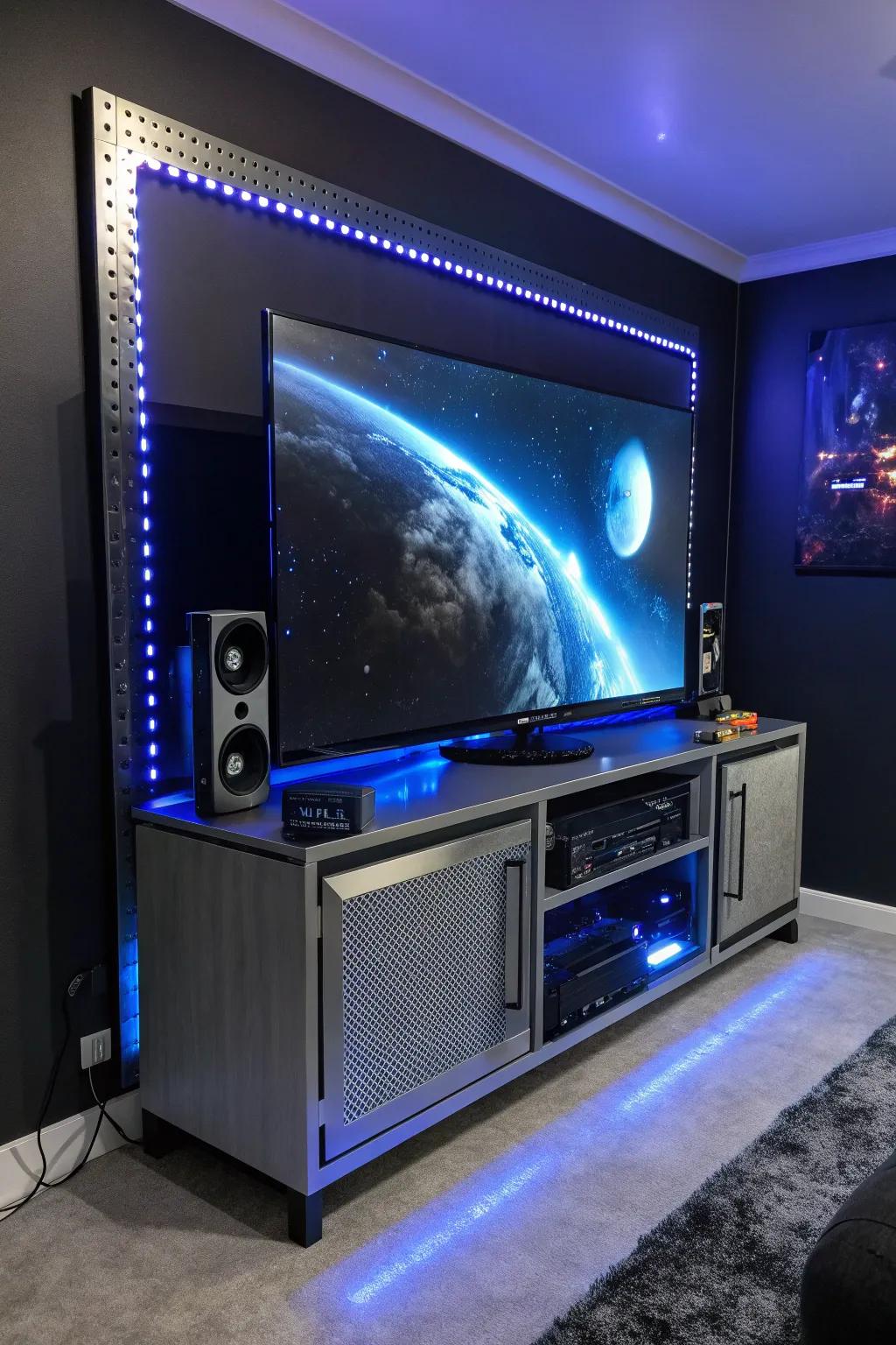 Step into a different world with a themed gaming setup that sparks imagination. #ThemedSetup #CreativeSpace