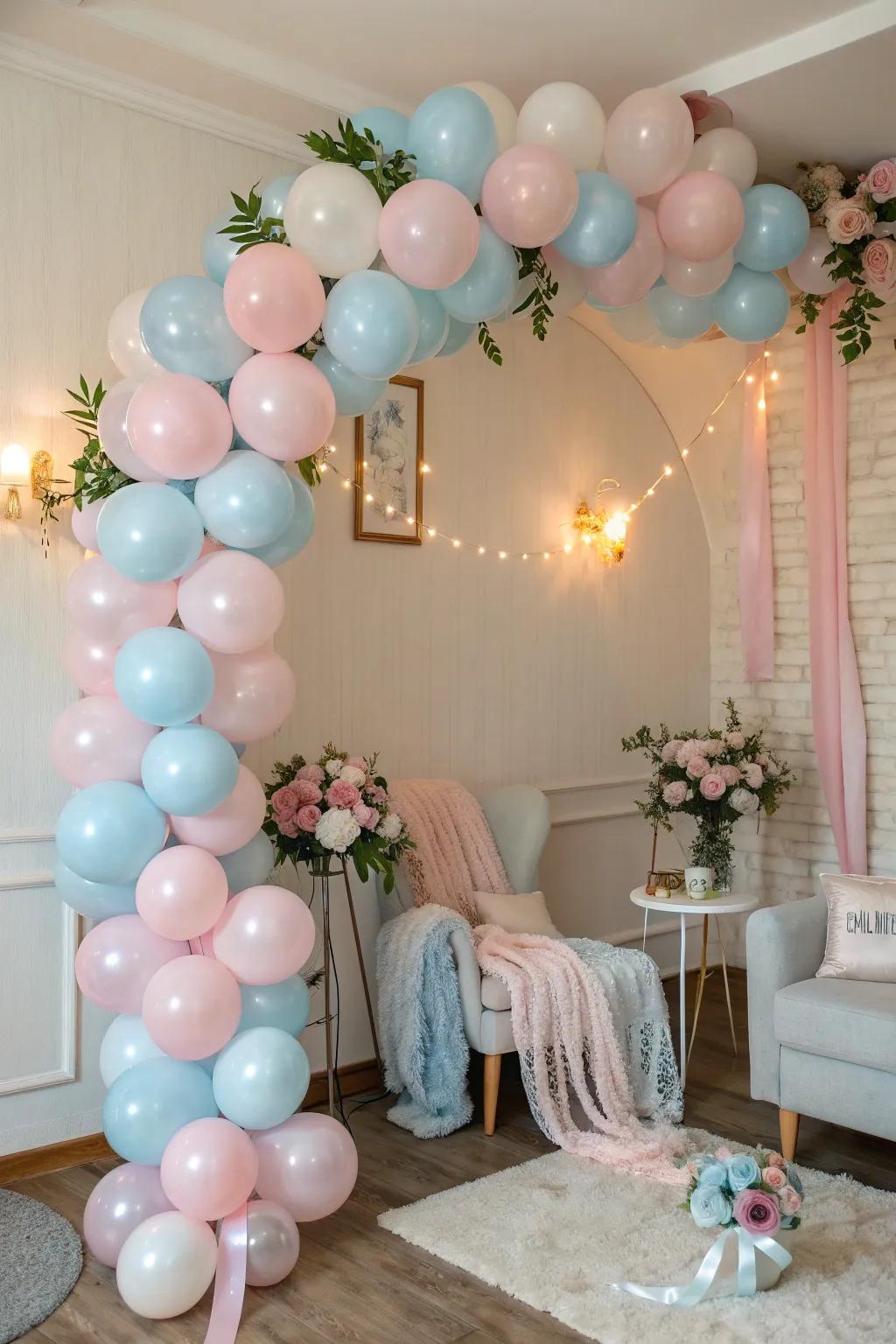 Drape your space with a beautiful garland that adds elegance and charm.