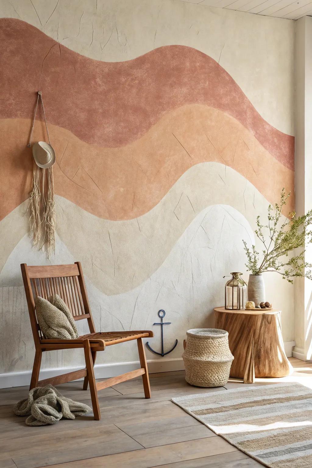 Add depth and sophistication with textured paint that turns walls into works of art.