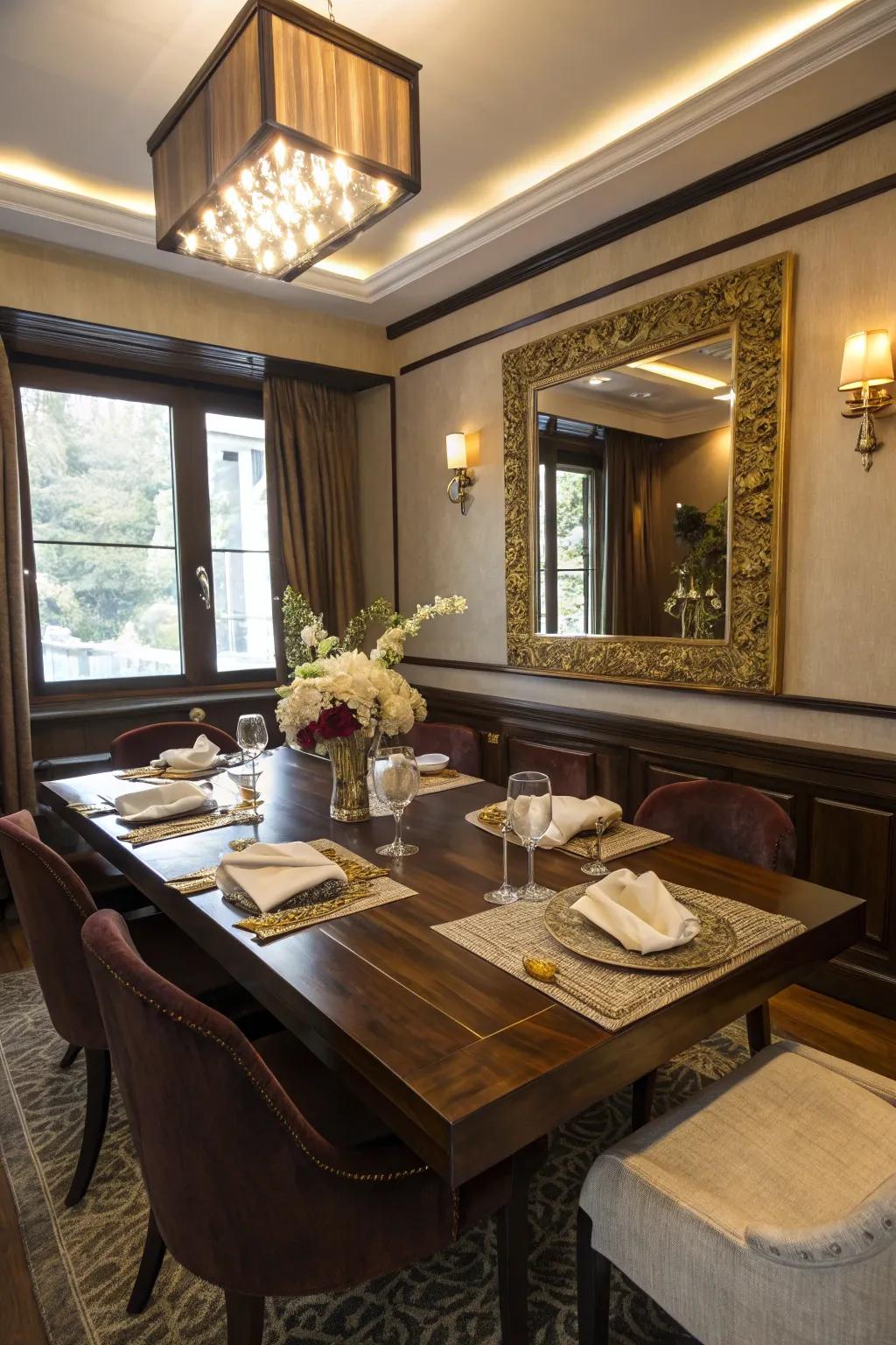 Expand your space and light with mirrors that reflect beauty and elegance.