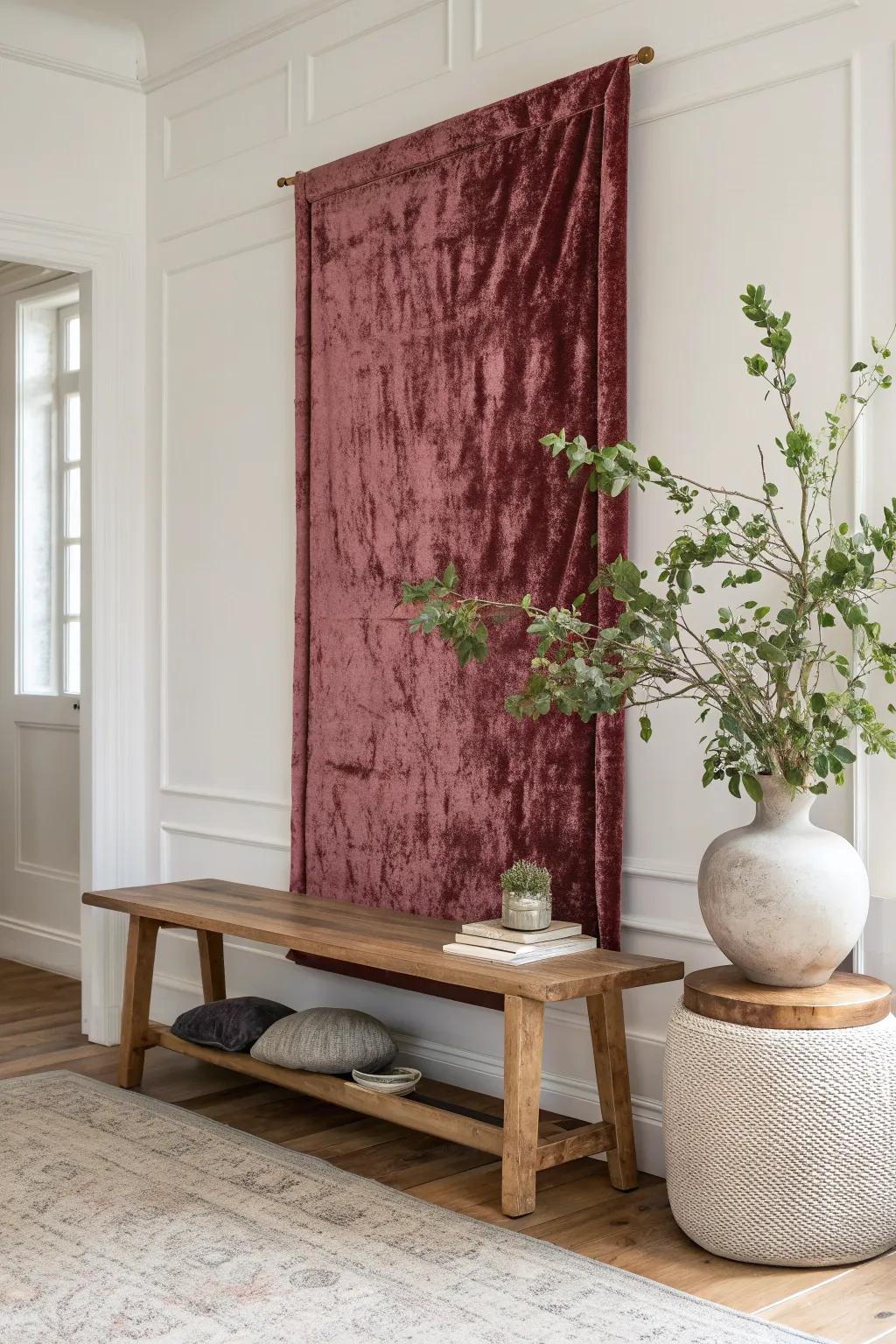 Embrace luxury with velvet wall art that elevates your space with elegance. ✨ #LuxuryLiving #VelvetElegance #SophisticatedStyle