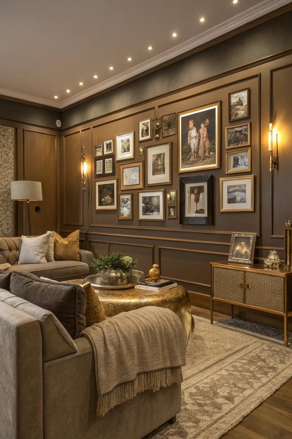 Celebrate your memories with a personalized photo display.