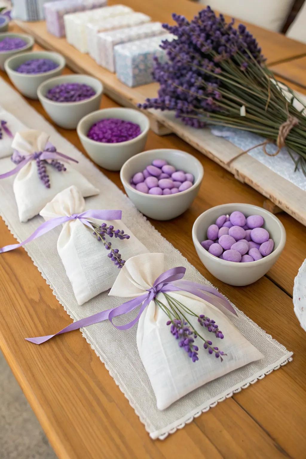 Leave a lasting impression with purple-themed party favors that show your appreciation. 🎁 #PartyFavors #ThoughtfulGifts