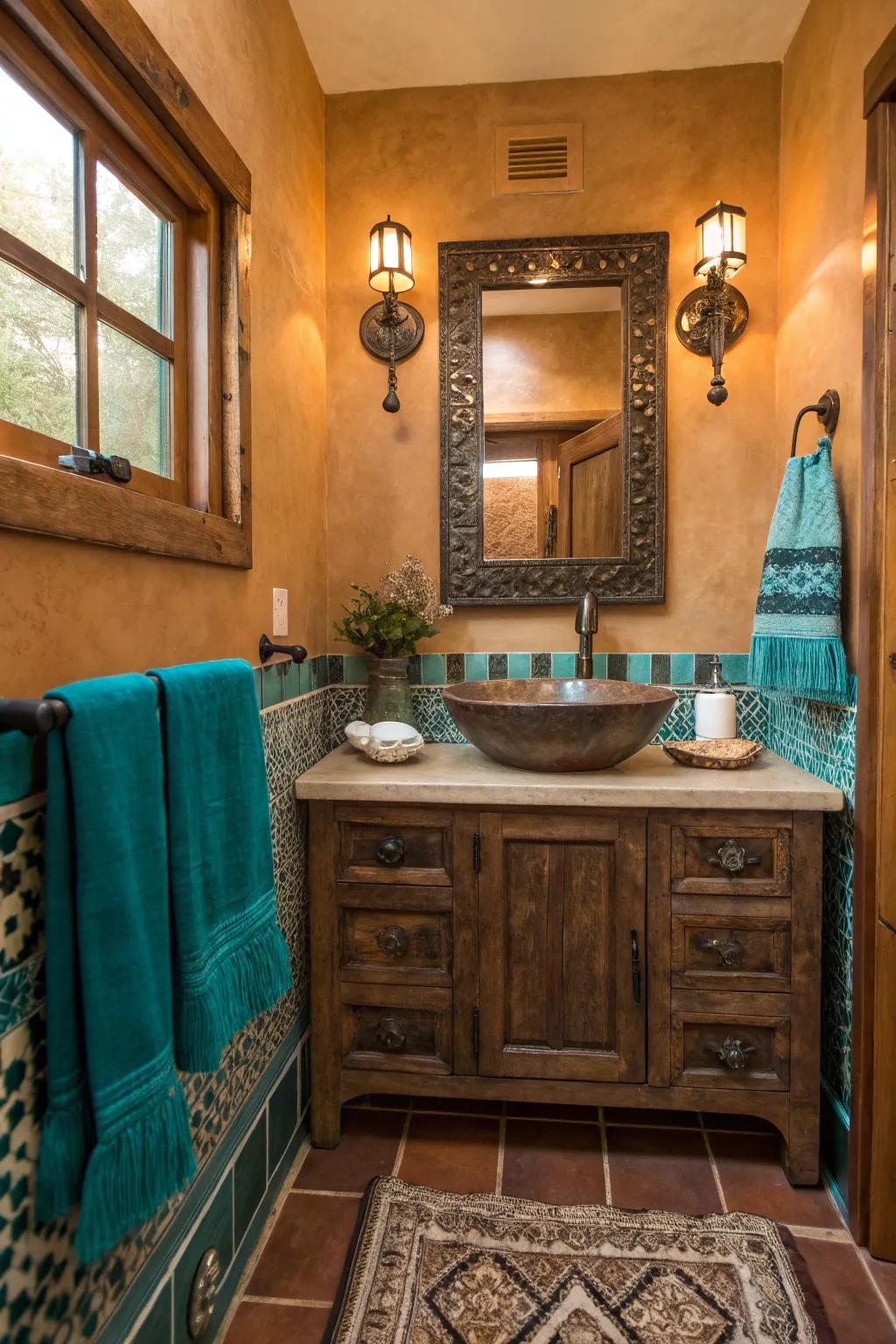 Reclaimed materials add a rustic charm and a touch of history to your space.