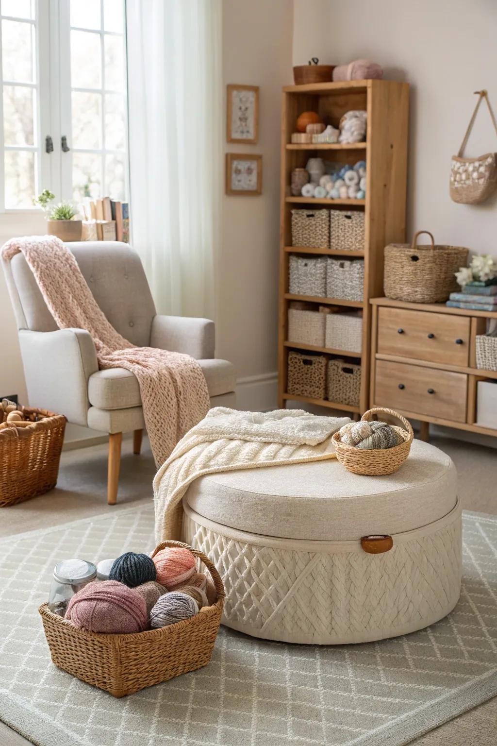 Optimize your space with multi-functional furniture that combines style and utility.