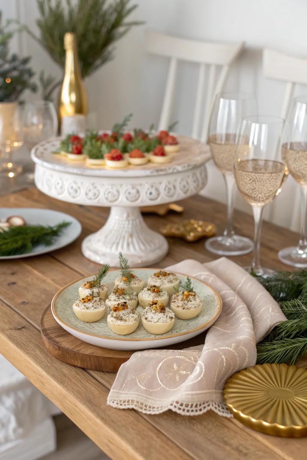 Elevate your food presentation with unique serving ware. 🍽️ #FoodArt #PartyPresentation #ServingStyle