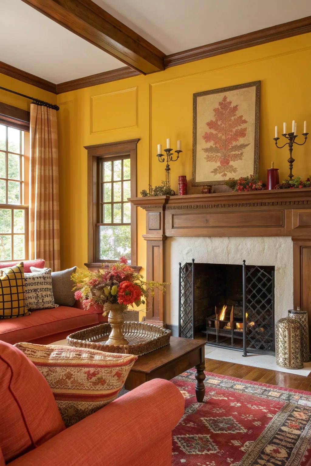 Seasonal decor brings a breath of fresh air and keeps things lively. 🍁 #SeasonalDecor #HomeStyling