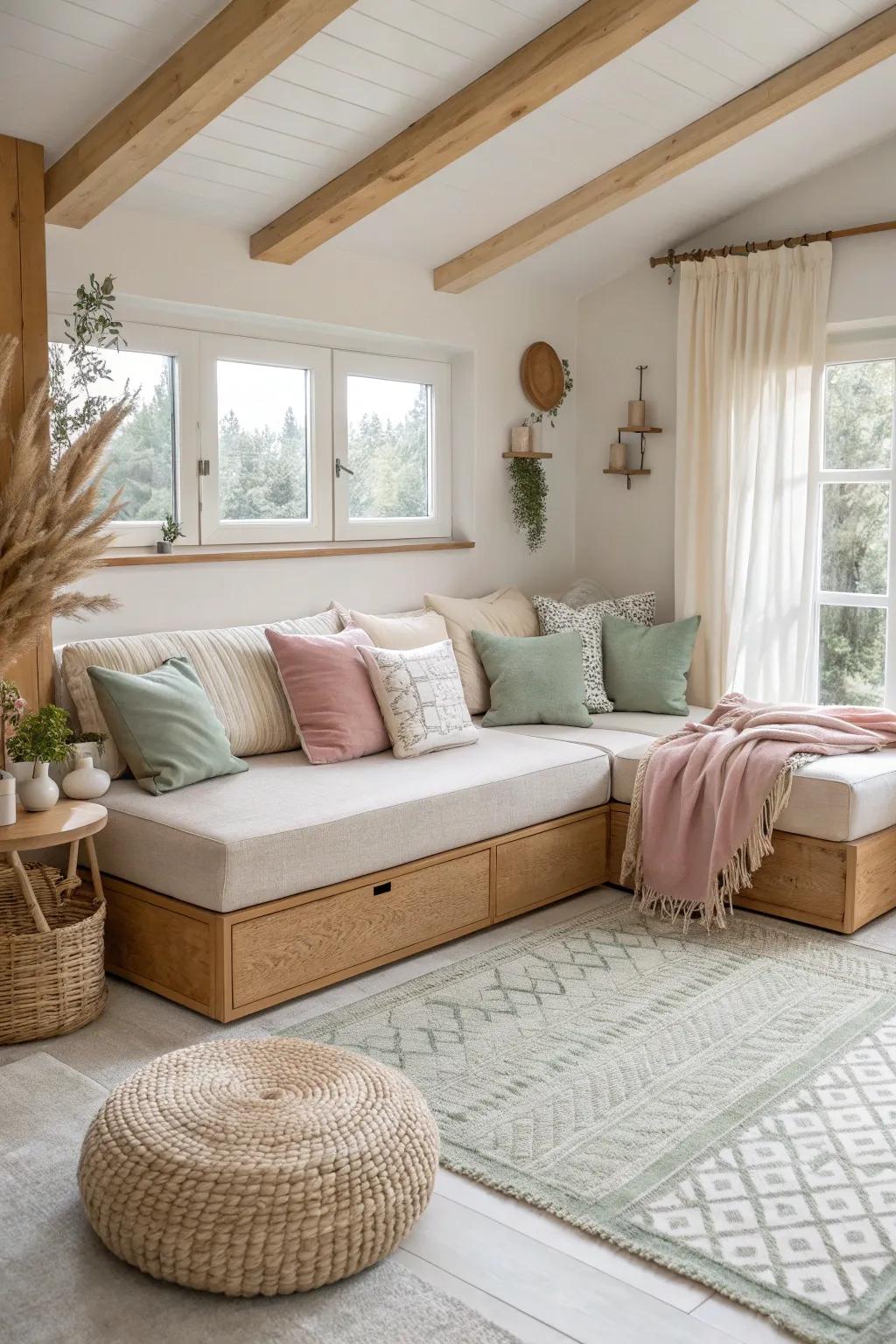 Unleash your creativity with play couches that inspire fun and comfort. #PlayfulDesign #LivingRoomIdeas