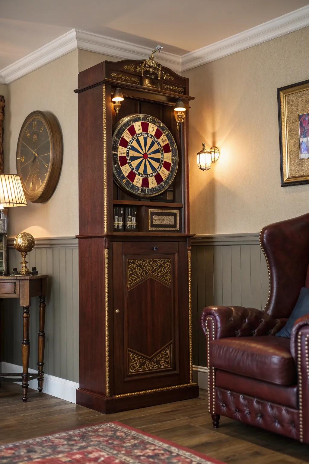 Embrace the timeless appeal of traditional design with a cabinet that exudes elegance and sophistication.