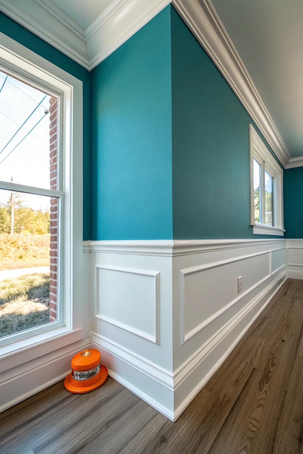 Minimalist linear trims create a sleek, modern look with their simple elegance.