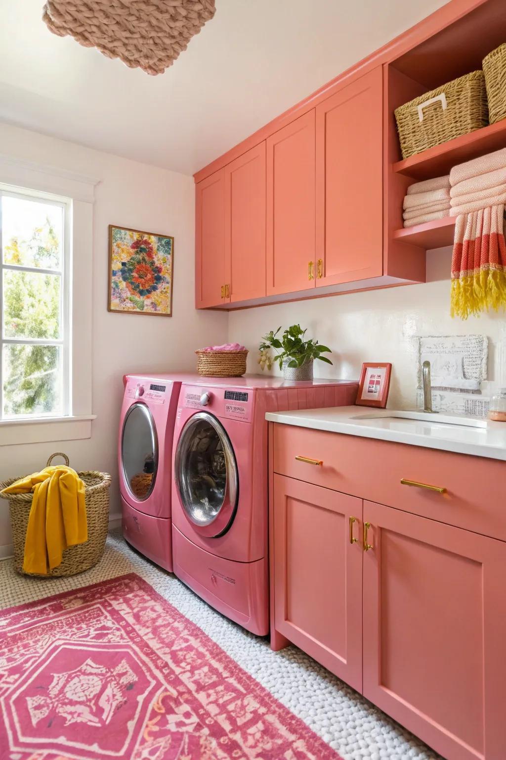 Add romance and comfort with elegant pink hues that transform your space.