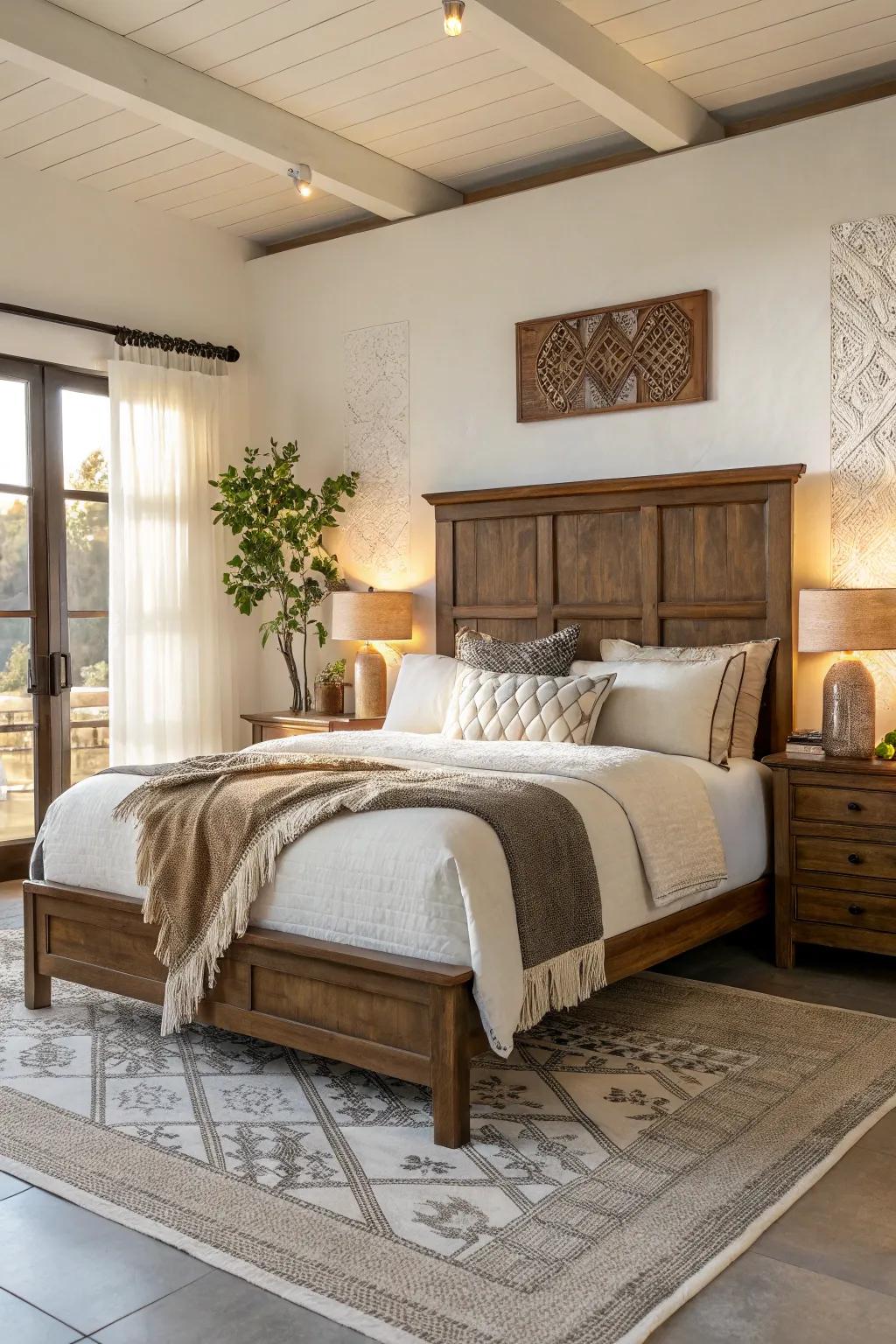 Achieve timeless elegance with a blend of modern and traditional styles.