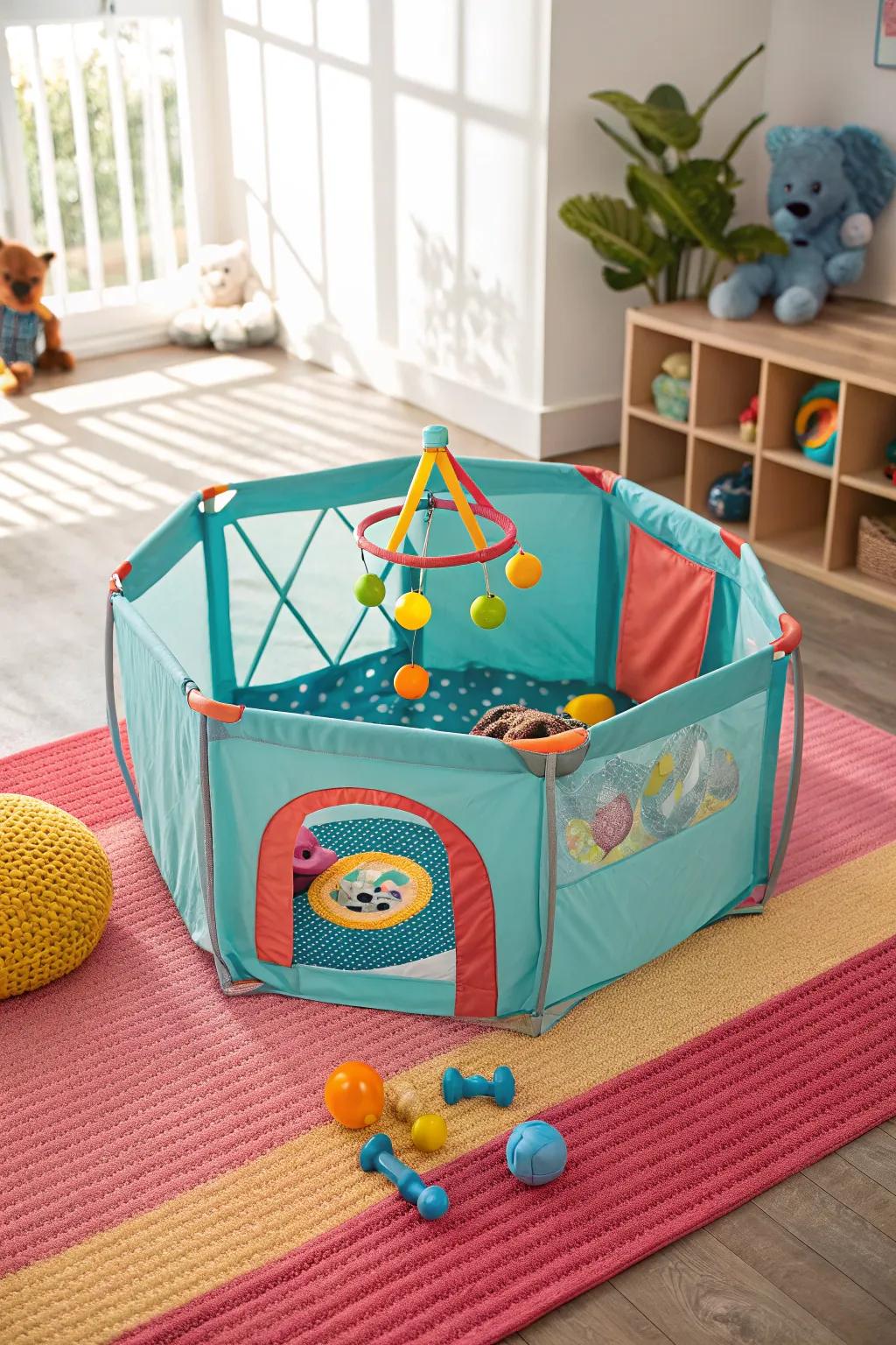 Soft edges ensure safe and comfortable play, blending seamlessly with your home's decor.