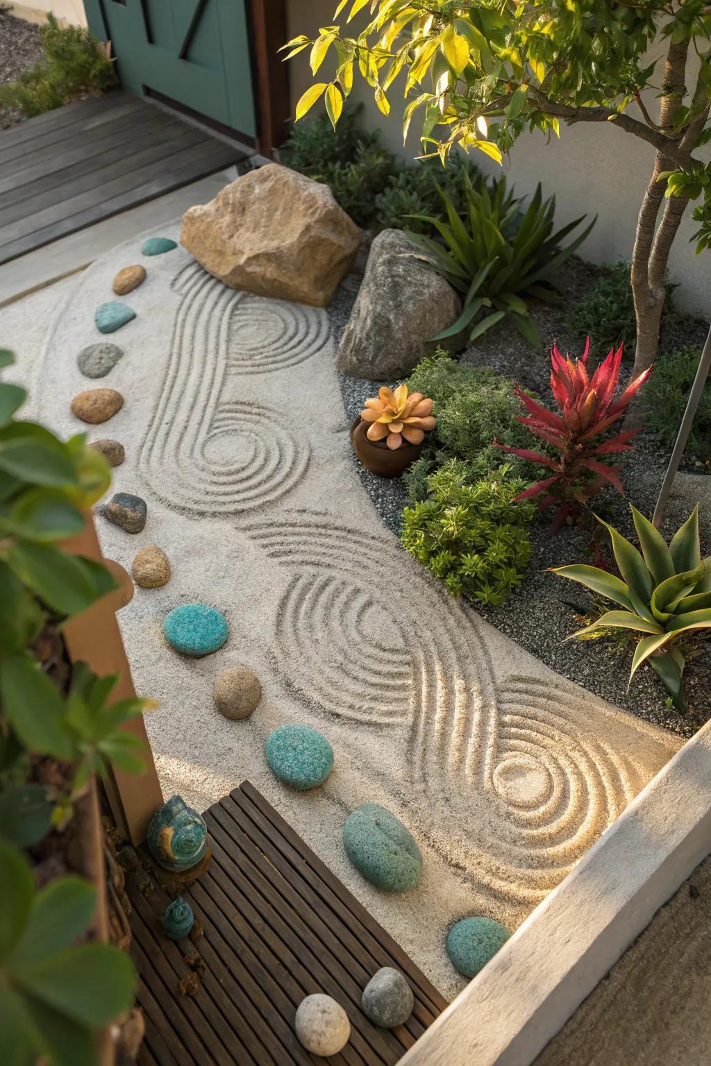 Channel the tranquility of a zen garden in your home sanctuary.