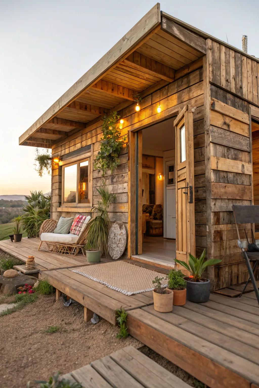 Craft your future with pallet homes.