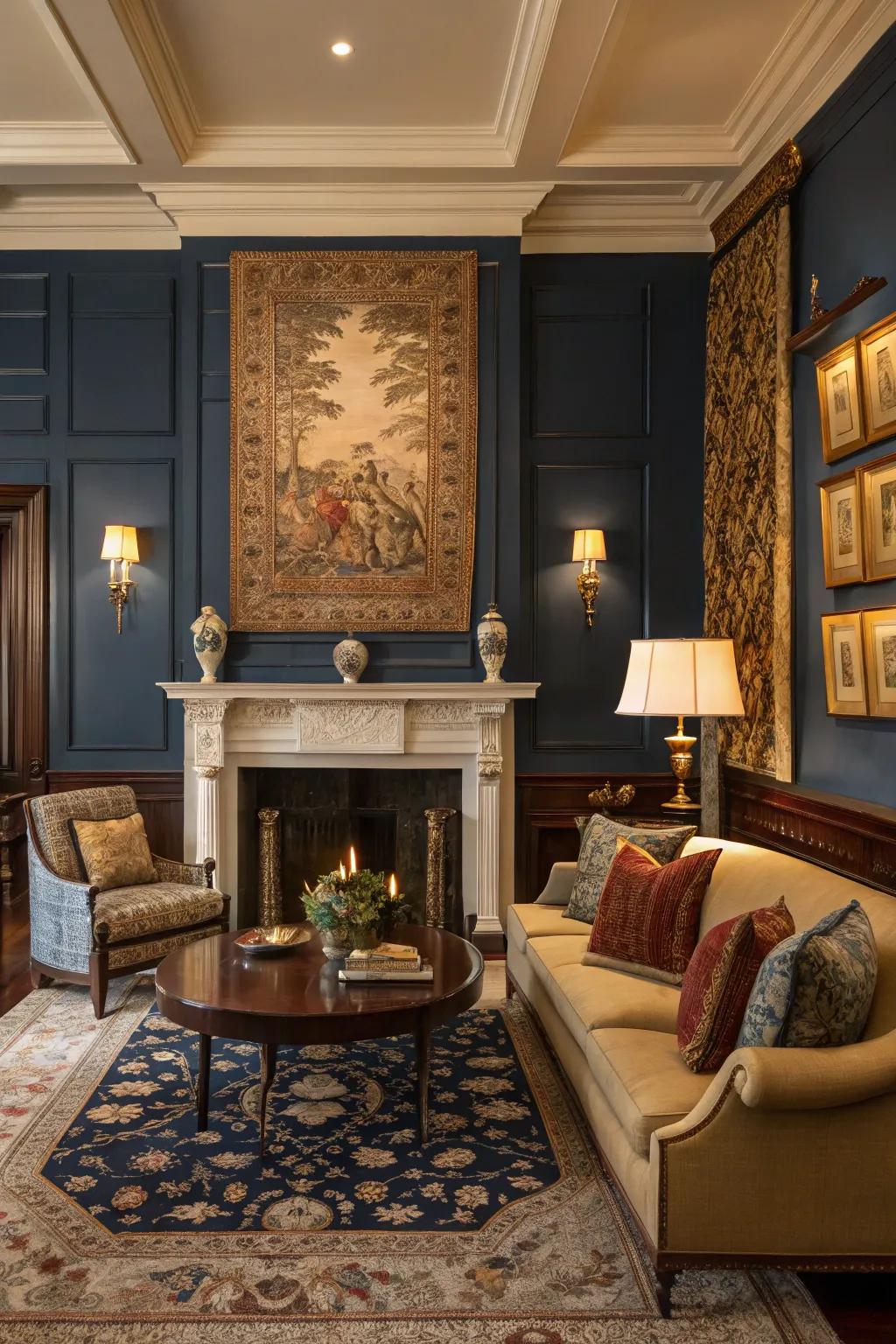 Cultural elements add depth and personal significance to your living space.